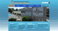Desktop Screenshot of orthopaedicspecialists.org